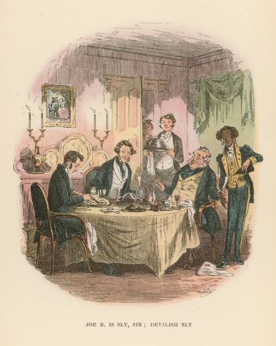 Illustration for Dombey and Son by Hablot Knight Browne